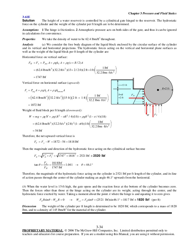 solucionario cengel mecanica de fluidos pdf
